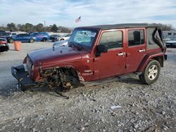 Salvage cars for sale at Montgomery, AL auction: 2008 Jeep Wrangler Unlimited Sahara