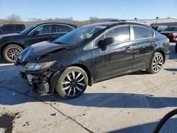 Salvage cars for sale at Lebanon, TN auction: 2014 Honda Civic EXL