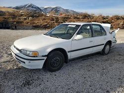 Honda Accord salvage cars for sale: 1993 Honda Accord LX