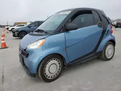 Smart salvage cars for sale: 2013 Smart Fortwo Pure