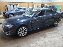 Audi salvage cars for sale: 2018 Audi A4 Premium