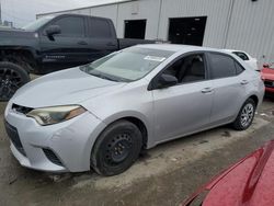 Salvage cars for sale from Copart Jacksonville, FL: 2014 Toyota Corolla L