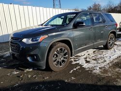 Salvage cars for sale at Windsor, NJ auction: 2019 Chevrolet Traverse High Country