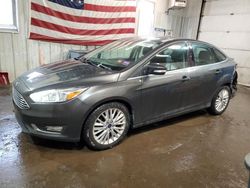 2017 Ford Focus Titanium en venta en Lyman, ME