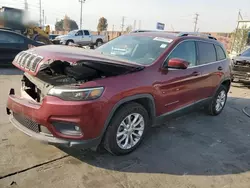 Salvage cars for sale at Wilmington, CA auction: 2019 Jeep Cherokee Latitude