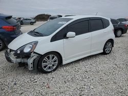 Salvage cars for sale at Temple, TX auction: 2009 Honda FIT Sport