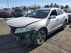 Salvage cars for sale at Denver, CO auction: 2014 Honda Crosstour EXL