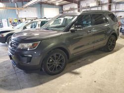 Carros salvage a la venta en subasta: 2018 Ford Explorer XLT