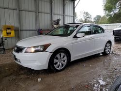 Salvage cars for sale at Midway, FL auction: 2009 Honda Accord EXL