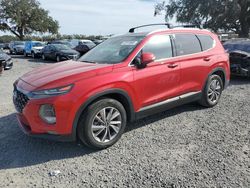 Vehiculos salvage en venta de Copart Riverview, FL: 2020 Hyundai Santa FE Limited