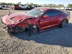 Salvage cars for sale at Mercedes, TX auction: 2021 Ford Mustang GT