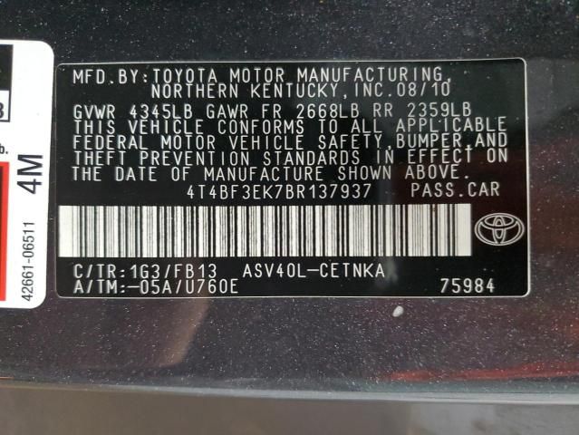 2011 Toyota Camry Base