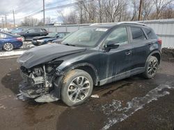 Salvage cars for sale at New Britain, CT auction: 2016 Mazda CX-5 GT