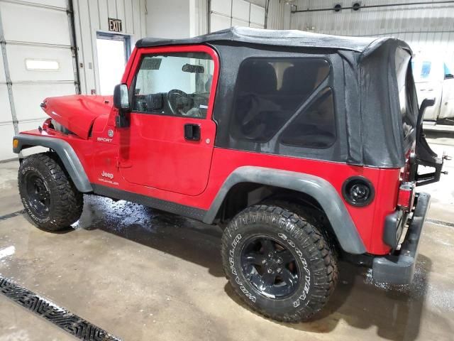 2006 Jeep Wrangler / TJ Sport