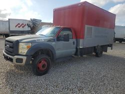 Salvage trucks for sale at Temple, TX auction: 2013 Ford F550 Super Duty