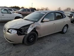 Salvage cars for sale at Sacramento, CA auction: 2007 Hyundai Elantra GLS