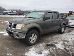 Nissan Vehiculos salvage en venta: 2005 Nissan Frontier Crew Cab LE