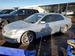 Salvage cars for sale at Brighton, CO auction: 2007 Honda Accord SE