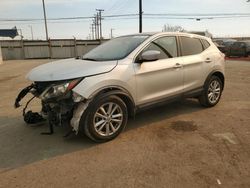 Nissan salvage cars for sale: 2017 Nissan Rogue Sport S