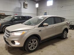 Ford Vehiculos salvage en venta: 2017 Ford Escape SE