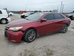 Salvage cars for sale from Copart Homestead, FL: 2017 Toyota Camry LE