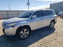 Salvage cars for sale at Jacksonville, FL auction: 2013 Toyota Highlander Limited