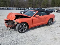 Salvage cars for sale at Gainesville, GA auction: 2015 Ford Mustang