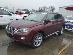 Salvage cars for sale from Copart Sacramento, CA: 2013 Lexus RX 450H