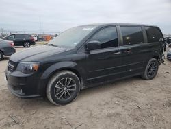 Salvage cars for sale at Houston, TX auction: 2017 Dodge Grand Caravan SXT