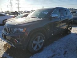 Jeep Grand Cherokee salvage cars for sale: 2015 Jeep Grand Cherokee Limited