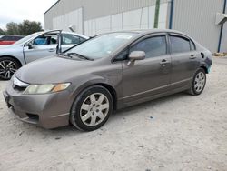 Honda salvage cars for sale: 2010 Honda Civic LX