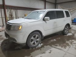 Salvage cars for sale at Leroy, NY auction: 2014 Honda Pilot EXL