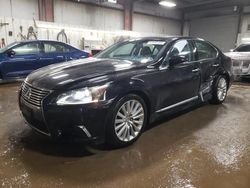 Salvage cars for sale from Copart Elgin, IL: 2016 Lexus LS 460