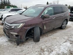 Carros salvage a la venta en subasta: 2016 Honda Pilot Touring