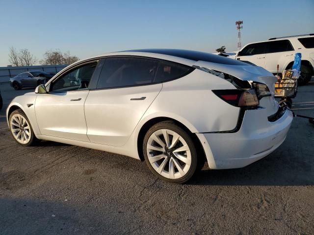 2022 Tesla Model 3