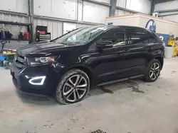 Salvage cars for sale from Copart New Braunfels, TX: 2016 Ford Edge Sport