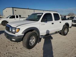 Salvage cars for sale from Copart Haslet, TX: 2002 Toyota Tacoma Double Cab Prerunner