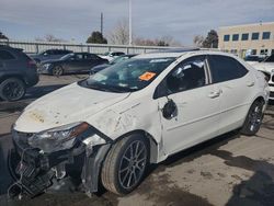 Toyota Vehiculos salvage en venta: 2017 Toyota Corolla L