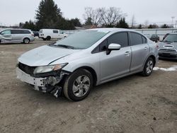 Honda Civic lx Vehiculos salvage en venta: 2014 Honda Civic LX