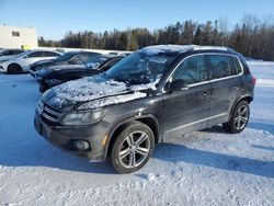 Salvage cars for sale at Cookstown, ON auction: 2017 Volkswagen Tiguan Highline