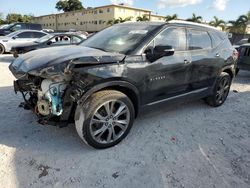 Chevrolet Blazer Vehiculos salvage en venta: 2022 Chevrolet Blazer Premier