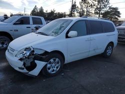 Salvage cars for sale from Copart Cleveland: 2010 KIA Sedona LX