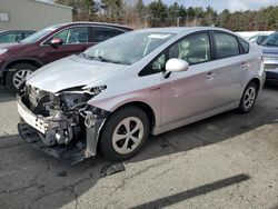 Salvage cars for sale from Copart Exeter, RI: 2012 Toyota Prius