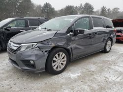 Salvage cars for sale at Mendon, MA auction: 2018 Honda Odyssey LX