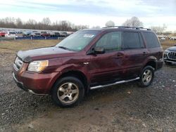 Salvage cars for sale at Hillsborough, NJ auction: 2008 Honda Pilot EX