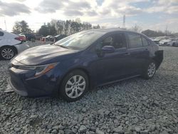 Toyota Corolla le salvage cars for sale: 2020 Toyota Corolla LE