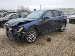 Salvage cars for sale at Chicago Heights, IL auction: 2021 Mazda CX-5 Grand Touring