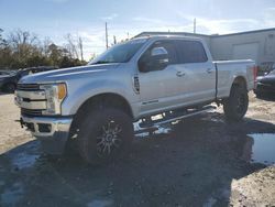 Salvage cars for sale at Savannah, GA auction: 2017 Ford F250 Super Duty