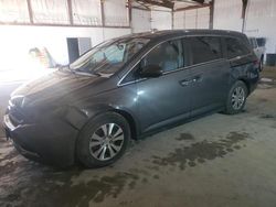 Salvage cars for sale at Lexington, KY auction: 2015 Honda Odyssey EXL