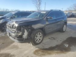 Salvage cars for sale at Kansas City, KS auction: 2017 Jeep Cherokee Latitude